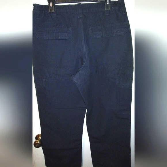 Men's 'The Force' tactical pants Navy 36 waist approx 30 length - Picture 2 of 9